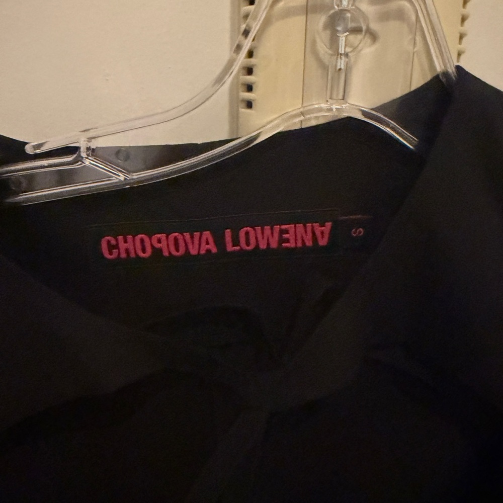 Rare Chopova Lowena Black Button-Accent Dress - Picture 5 of 9